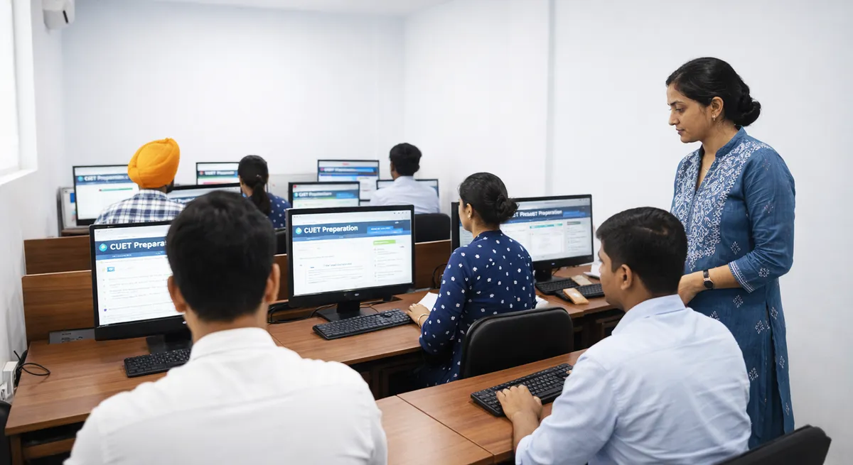 PAUCET CUET Coaching Mock Test Bathinda